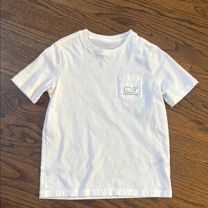 Vineyard Vines White Short Sleeve Tee Classic Cotton